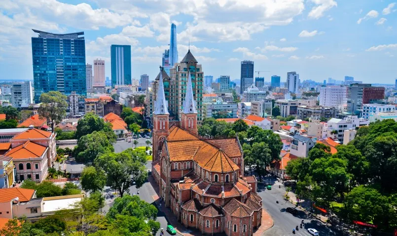 Saigon Vietnam Ho Chi Minh City